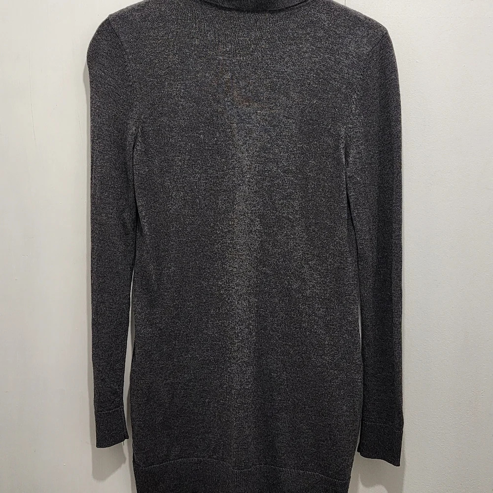 Michael Kors Charcoal Gray Cowl Neck Tunic Sweater Women's‎ Size Small - Picture 8 of 8